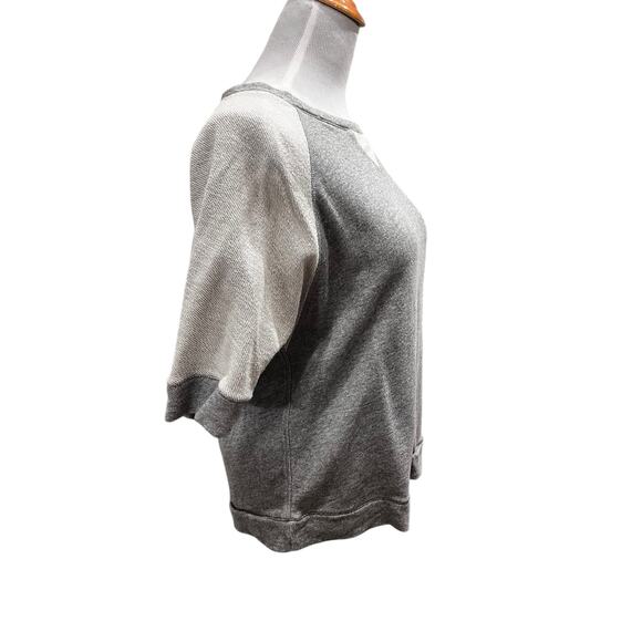 Calvin Klein Women's Performance Gray Short Sleeve Active Top SIZE Large - Picture 3 of 6